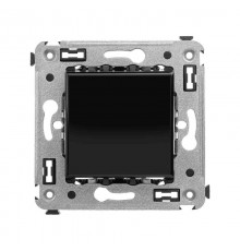 Кнопка одноклавишная в стену, "Avanti", "Черный квадрат"  4402153  DKC