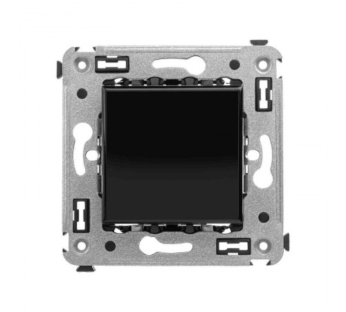 Кнопка одноклавишная в стену, "Avanti", "Черный квадрат"  4402153  DKC