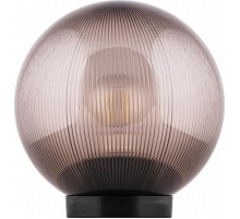 Светильник садово-парковый, серии "Оптима" (НБУ) НТУ 02-60-255 230V E27 d=250мм призма дымчатый  11568  FERON