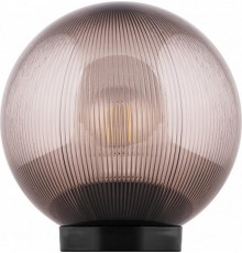 Светильник садово-парковый, серии "Оптима" (НБУ) НТУ 02-60-255 230V E27 d=250мм призма дымчатый  11568  FERON