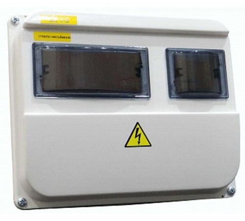 Щит учетно-распределительный пластиковый ЩУРН-П 1/3 (ВхШхГ) (224х270х110) IP55 Basic  pb-1/3-55-bas  EKF