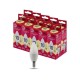 Лампа светодиодная LED B35-10W-827-E14 R (диод, свеча, 10Вт, тепл, E14) (10/100/3500)  Б0049641  ЭРА
