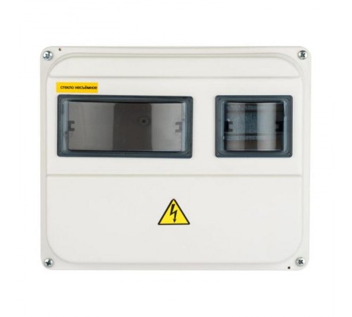 Щит учетно-распределительный пластиковый ЩУРН-П 1/3 (ВхШхГ) (224х270х110) IP55 Basic  pb-1/3-55-bas  EKF