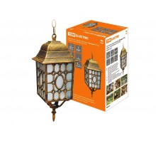 Светильник садово-парковый НСУ Беседка 60Вт ЛН/КЛЛ/LED Е27 IP54 подвес, матовое/бронза  SQ0330-0335  TDM