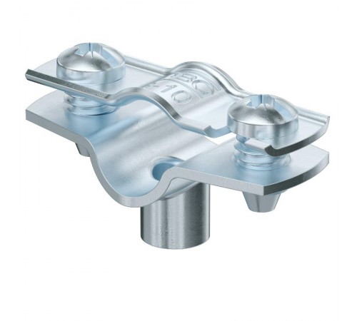 Крепежная скоба дистанционная 8-10 мм (с резьбовым соединением M6) с гальваническим покрытием  1362410  OBO Bettermann