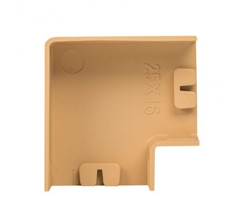 Поворот 90 гр. (25х16) (4 шт) Plast EKF PROxima   под светлое деревоabl-25-16x4EKF