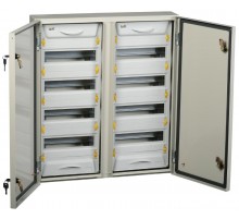Корпус металлический ЩРн-2х48з-1 (ВхШхГ) 704х620х135мм У2 IP54 PRO  MKM16-N-2X48-54-ZU  IEK