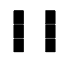 комплект накладок 3гр черный  A503TSASW  Jung