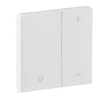 Valena LIFE Белый Накладка светорегулятора кнопочного  754890  Legrand