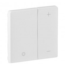 Valena LIFE Белый Накладка светорегулятора кнопочного  754890  Legrand