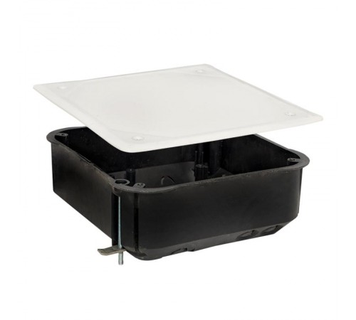 Коробка распределительная КМП-020-008 для полых стен (115х115х45) с металлическими лапками IP20  plc-kmp-020-008  EKF