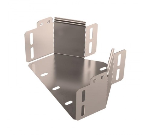 Переходник симметричный Стандарт INOX (AISI 409) 200х100х100  PR16.6055  Промрукав