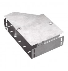 Переходник правый с крышкой Стандарт 300х200х80  PR16.0518  Промрукав