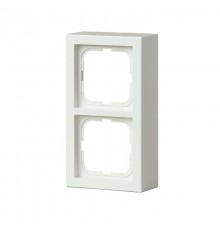 Рамка 2-постовая, для наружого монтажа Impressivo, белый  1722S85-84   2TKA000347G1  ABB