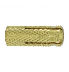 Анкер забивной латунный M6 (50 шт)- пакет  148941  Tecfi