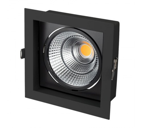 Светильник CL-KARDAN-S152x152-25W White6000 (BK-BK, 30 deg) (Arlight, IP20 Металл, 3 года)  037028  Arlight