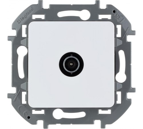 Inspiria Белый Розетка телевизионная TV проходная С/У 14 дБ 5-862 мГц без рамки  673860  Legrand