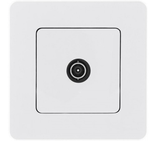 Inspiria Белый Розетка телевизионная TV проходная С/У 14 дБ 5-862 мГц без рамки  673860  Legrand