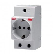 Розетка щитовая индикаторная M1173-L серый  2CSM112000R0701  ABB