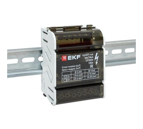 Кросс-модуль (4x7) 100A  cm407-rus EKF