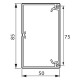 Кабель-канал 85x50мм с крышкой белый METRA  638080  Legrand
