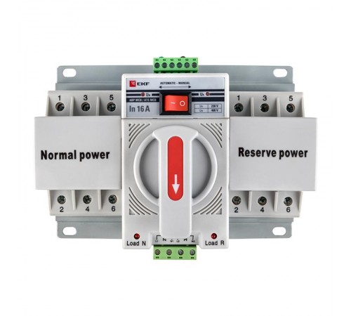 Устройство АВР МCB 16А (C) 3Р 400В PROxima  ats-mcb-16c-3p-pro  EKF