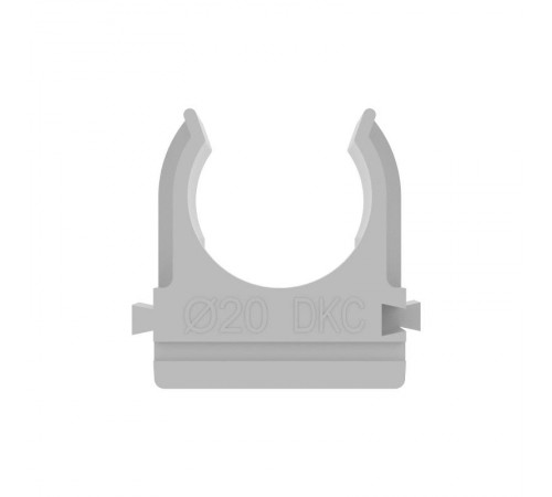 Держатель с защелкой, д.20мм, черный  51020N  DKC