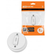 Переключатель на 2 направления 1-кл. открытой установки IP20 10А белый "Ретро"  SQ1806-0506  TDM