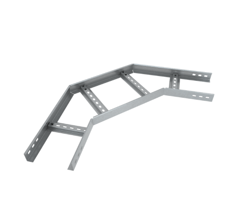 Угол лестничный горизонтальный 90 гр. 70х100х1,5 мм HD  LGL90-70-100-1.5 HD  КМ-профиль