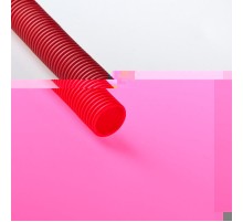 Труба гибкая гофрированная ПНД 25мм для МПТ (50м) красный  22500К  Рувинил