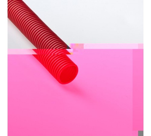 Труба гибкая гофрированная ПНД 25мм для МПТ (50м) красный  22500К  Рувинил