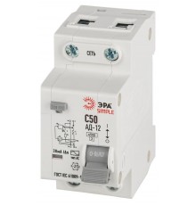 АВДТ 4,5кА  SIMPLE D12E2C50AC30 АД-12 электронное 1P+N С50 30мА тип АС   Б0058925  ЭРА