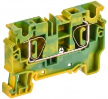 ARMAFIX Клемма пруж. CX6 PE 6мм2 проходная зазем.  AF-CT41-00-K52-006  IEK