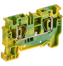 ARMAFIX Клемма пруж. CX6 PE 6мм2 проходная зазем.  AF-CT41-00-K52-006  IEK
