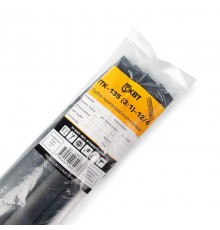 Трубка термоусадочная клеевая ТТК-135 (3:1)-12/4 черн  104410  КВТ