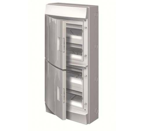 Бокс настенный 48М непрозрачная дверь Mistral65 (с клемм)  1SLM006501A1107  ABB