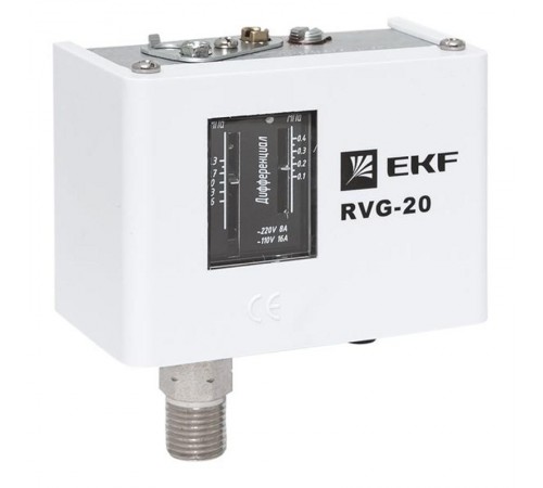 Реле избыточного давления EKF RVG-20-1,6 (1,6 МПа)  RVG-20-1,6  EKF