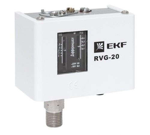 Реле избыточного давления EKF RVG-20-1,6 (1,6 МПа)  RVG-20-1,6  EKF
