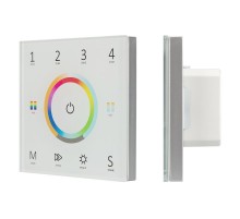 Панель Sens SMART-P67-MULTI White (230V, 4 зоны, 2.4G)  028321  Arlight