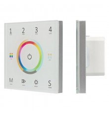 Панель Sens SMART-P67-MULTI White (230V, 4 зоны, 2.4G)  028321  Arlight