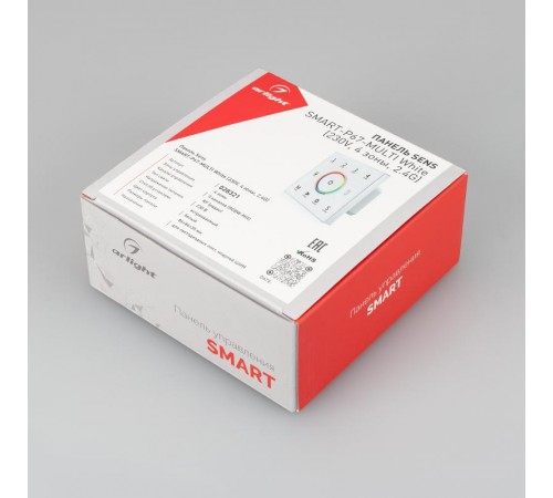 Панель Sens SMART-P67-MULTI White (230V, 4 зоны, 2.4G)  028321  Arlight
