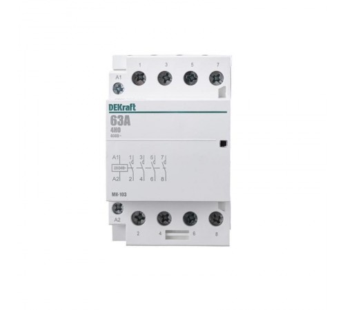 Контактор модульный 4НО 63А 230В МК-103  18088DEK  DEKraft
