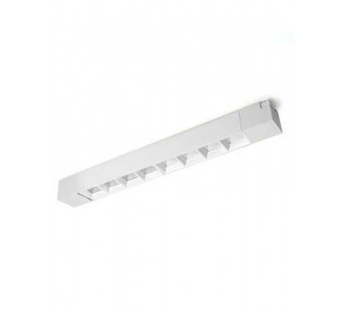 Светильник трековый светодиодный на шинопровод 20W, 1800 Lm, 4000К, 60 градусов, белый, AL130 серия LensLine  48371  FERON