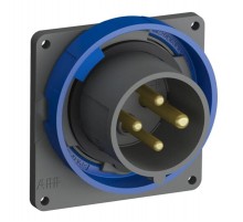 Вилка с прямым фланцем Easy&Safe 316EBU9W,16A,3P+E,IP67,9ч2CMA101266R1000 ABB