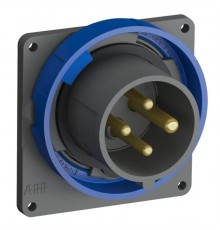 Вилка с прямым фланцем Easy&Safe 316EBU9W,16A,3P+E,IP67,9ч2CMA101266R1000 ABB