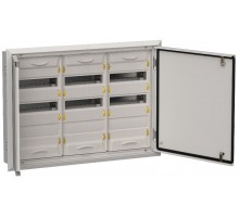 TITAN 5 Корпус металлический ЩРв-108 (3х36) 630х885х130 IP31 серый  TI5-50-V-3X036-31-7035  IEK