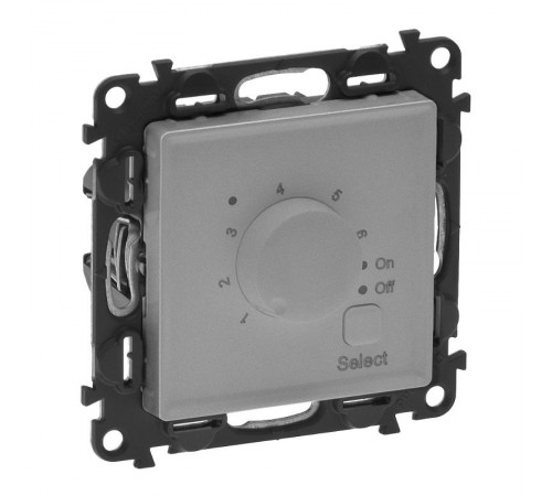 Valena LIFE DIY Алюминий Регулятор тёплого пола 16А 250В  752334  Legrand