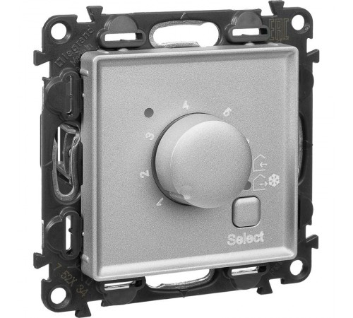 Valena LIFE DIY Алюминий Регулятор тёплого пола 16А 250В  752334  Legrand