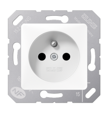 розетка франко-бельгийской системы 5121FBFKIWW Jung