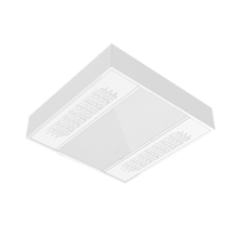 Светильник светодиодный с UV-блоком 30Вт 600*600*127мм 3000К IP40 с призм. рас. GlWBioguard мат. димм.DALI  V1-C0-0UV70-20PRD-4003030  VARTON